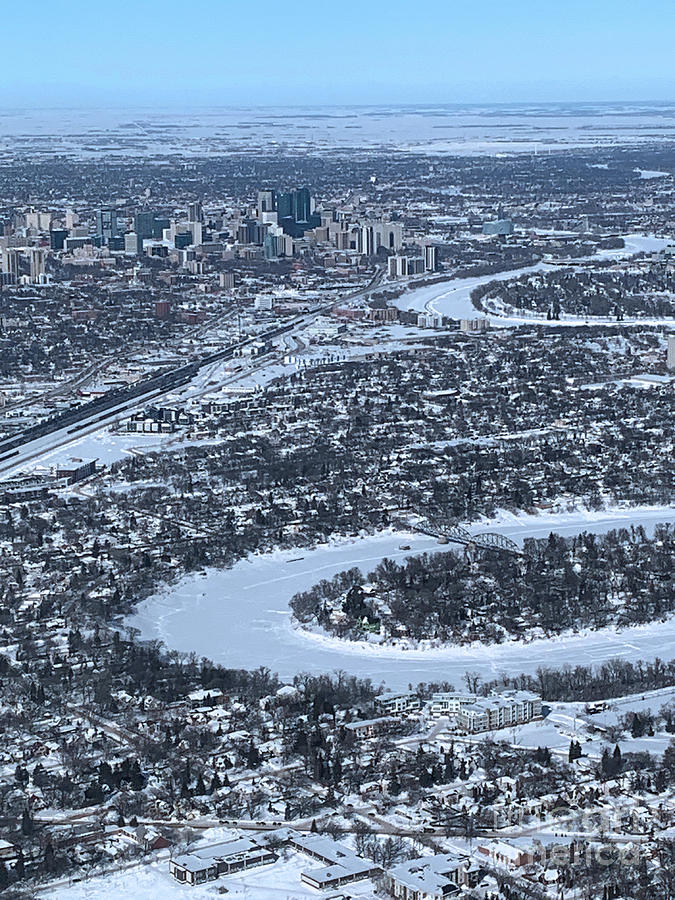 Winnipeg Skyline Photograph by Mary Mikawoz
