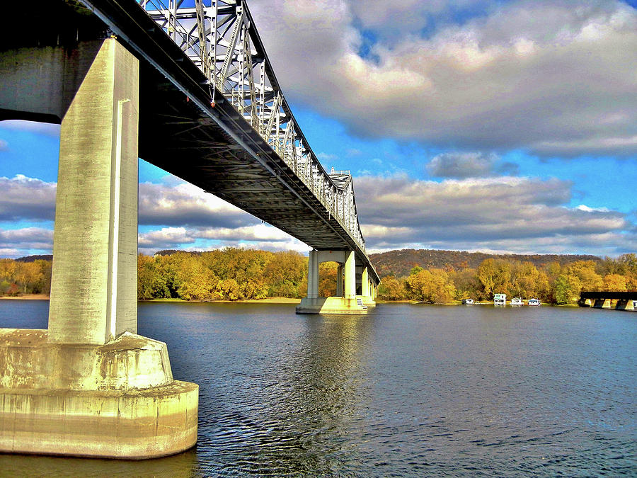 Winona Bridge Photograph by Susie Loechler