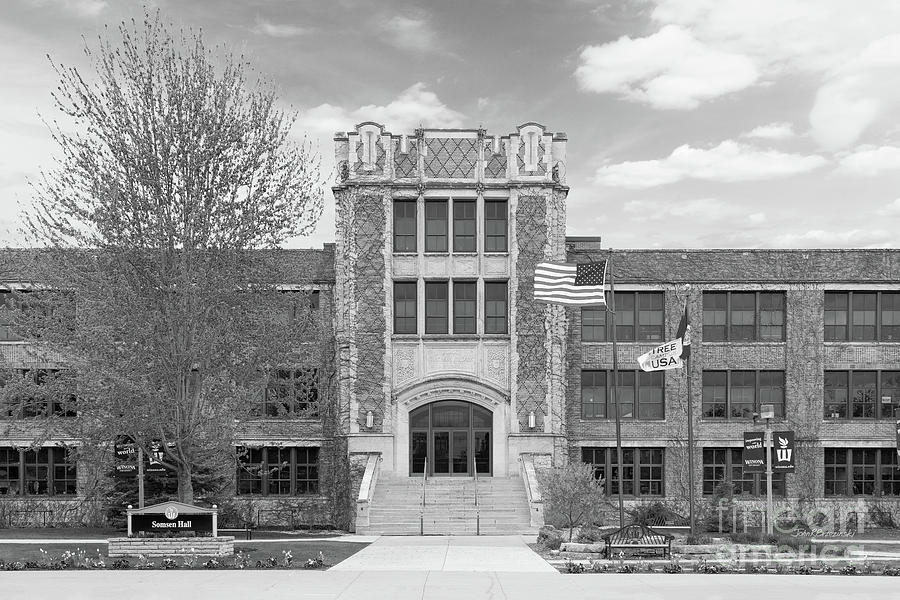 Winona State University Somsen Hall Photograph by University Icons