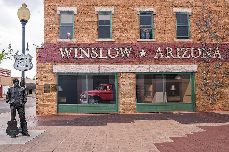 Winslow Arizona Photograph by Jim Vallee