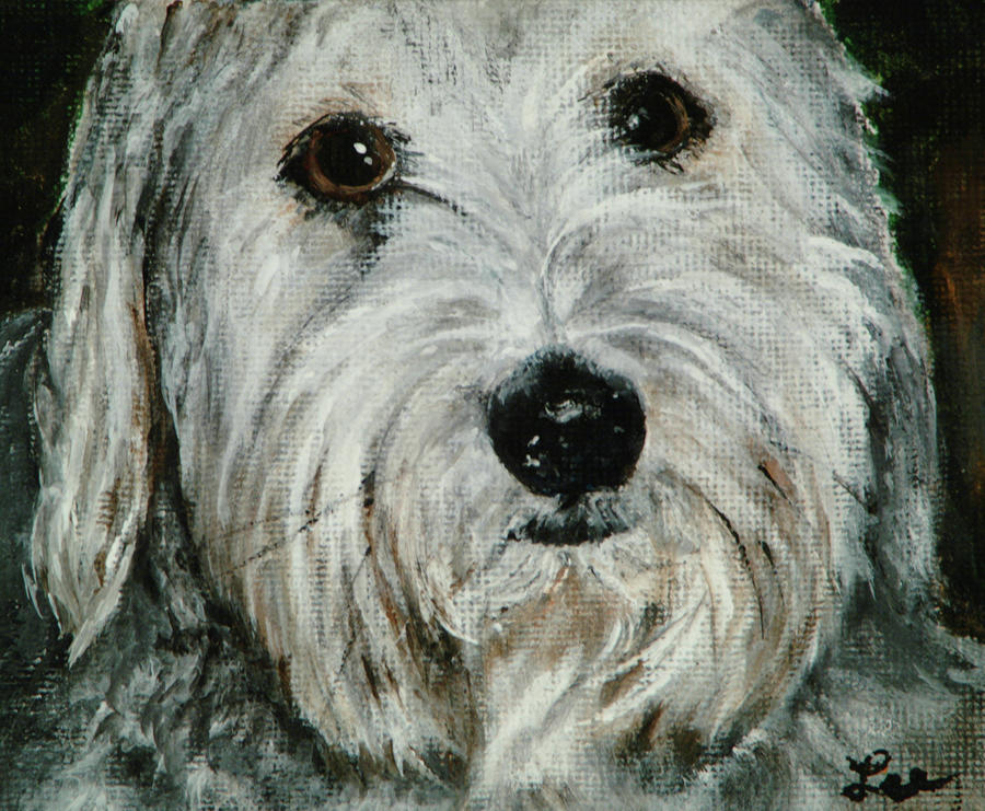 Winston Up Close and Personal Painting by Lee Beuther