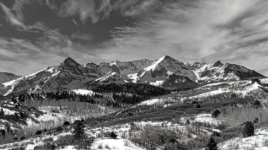 Winter Afternoon At Dallas Divide Photograph