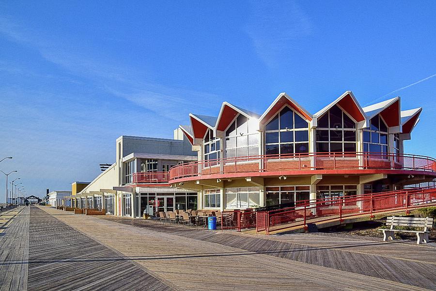 Winter Along The Asbury Park Boardwalk Photograph by Bob Cuthbert ...