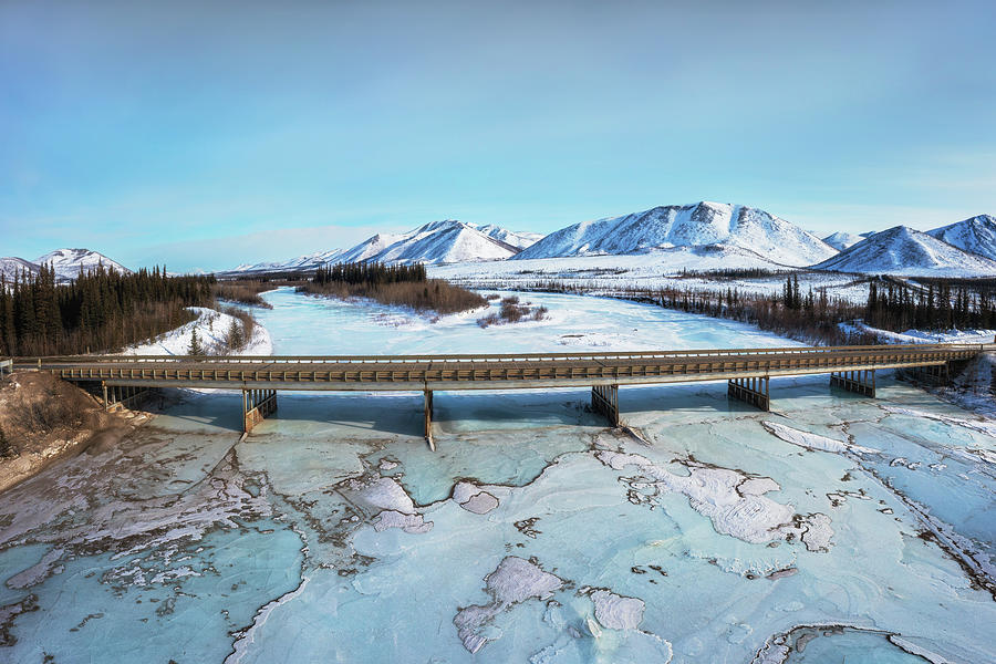 Winter At Brooks Range Aerial Photograph By Alex Mironyuk Fine Art   Winter At Brooks Range Aerial Alex Mironyuk 