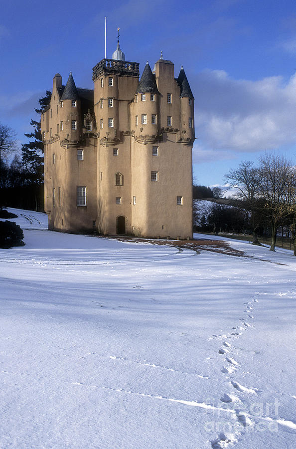 Winter at Craigievar Castle - Aberdeenshire - Scotland Photograph by Phil Banks
