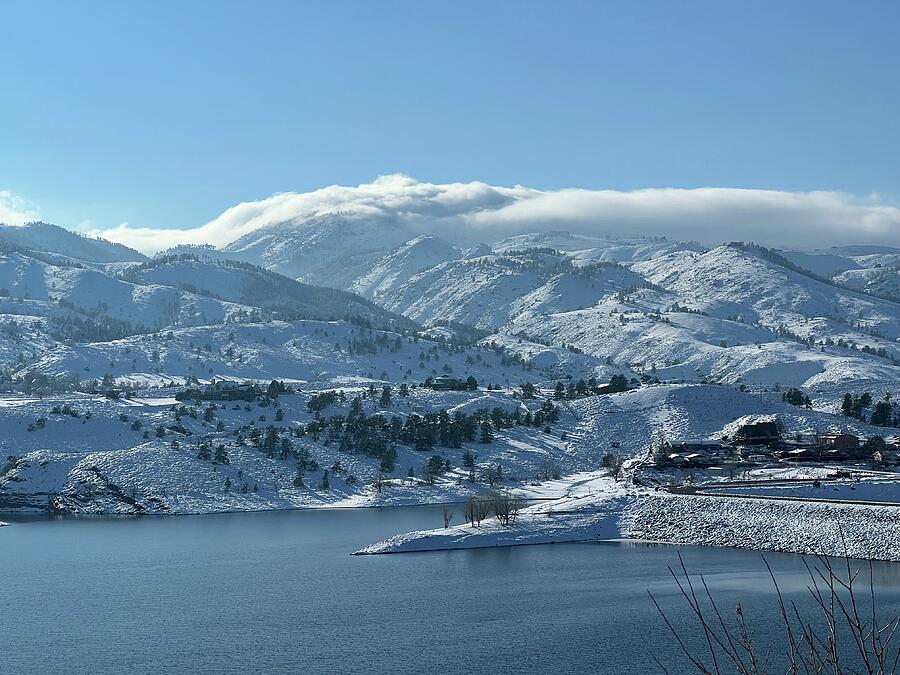 Winter at Horsetooth Reservoir 4 Photograph by Christy Pooschke
