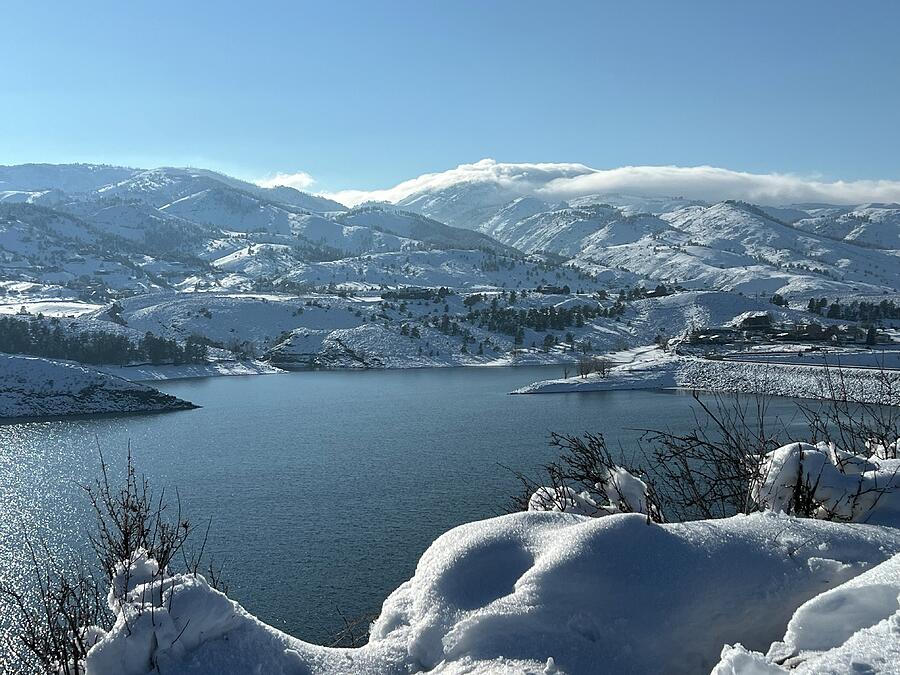 Winter at Horsetooth Reservoir 9 Photograph by Christy Pooschke