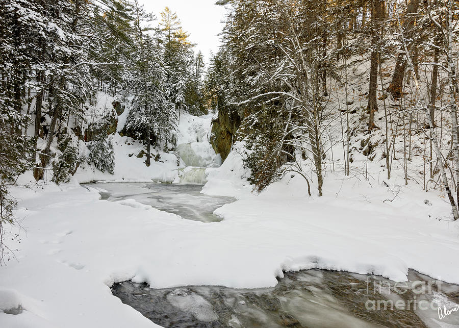 Winter At Smalls Falls Photograph