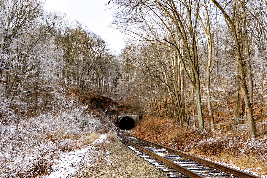 Winter At The Big Tunnel Photograph by Scott Smith