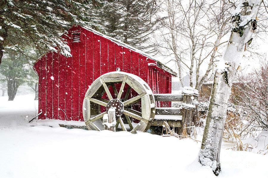 Winter Barn Photograph by Craig Shaknis
