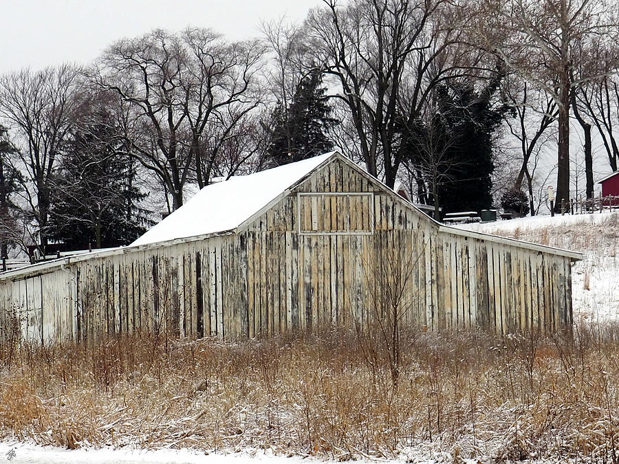 Winter Barn Photograph by Ginger Repke