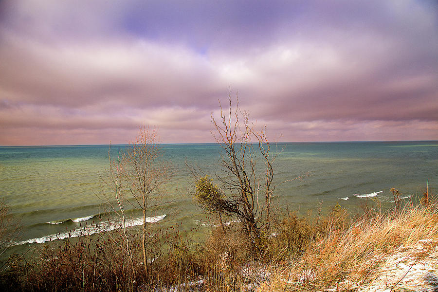 Winter Beach Photograph by Milena Ilieva