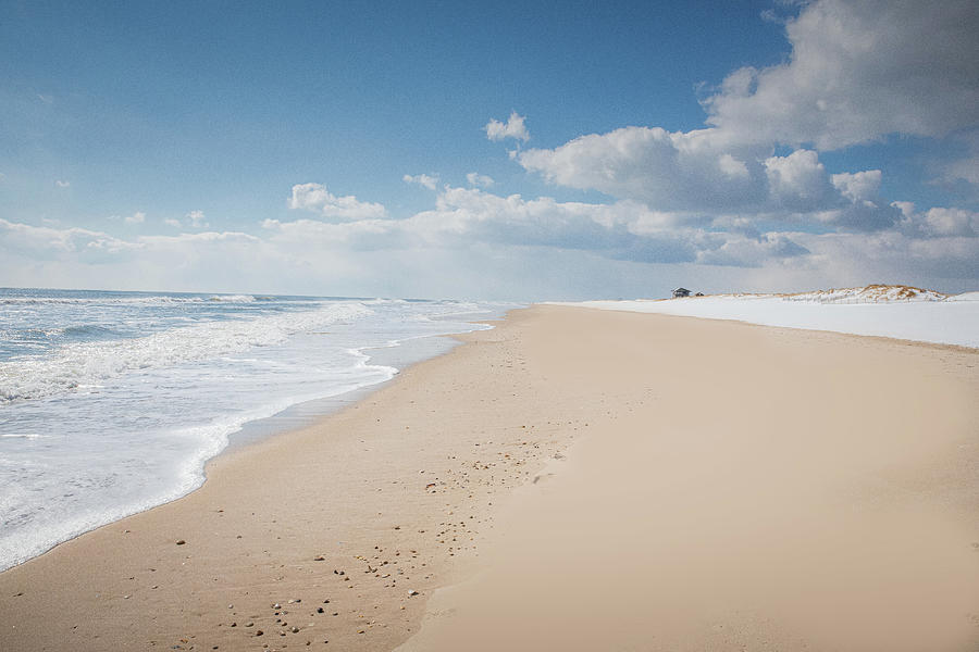 Winter Beach Walk Photograph by Carol Rosenthal - Fine Art America