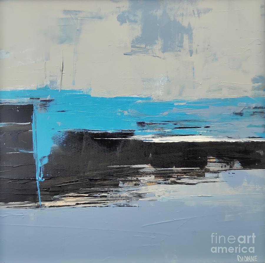 Winter Blues Painting by Lisa Dionne