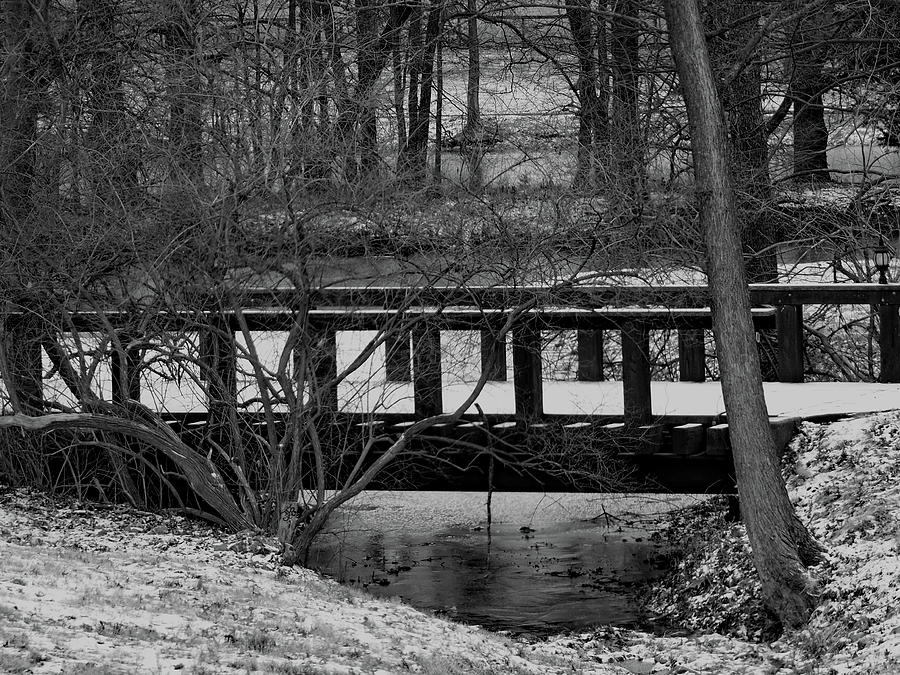 Winter Bridge Photograph by Ginger Repke