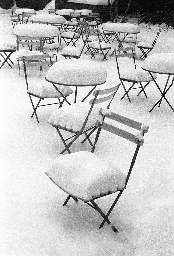 Winter Cafe, Williamsburg Brooklyn 2002 Photograph