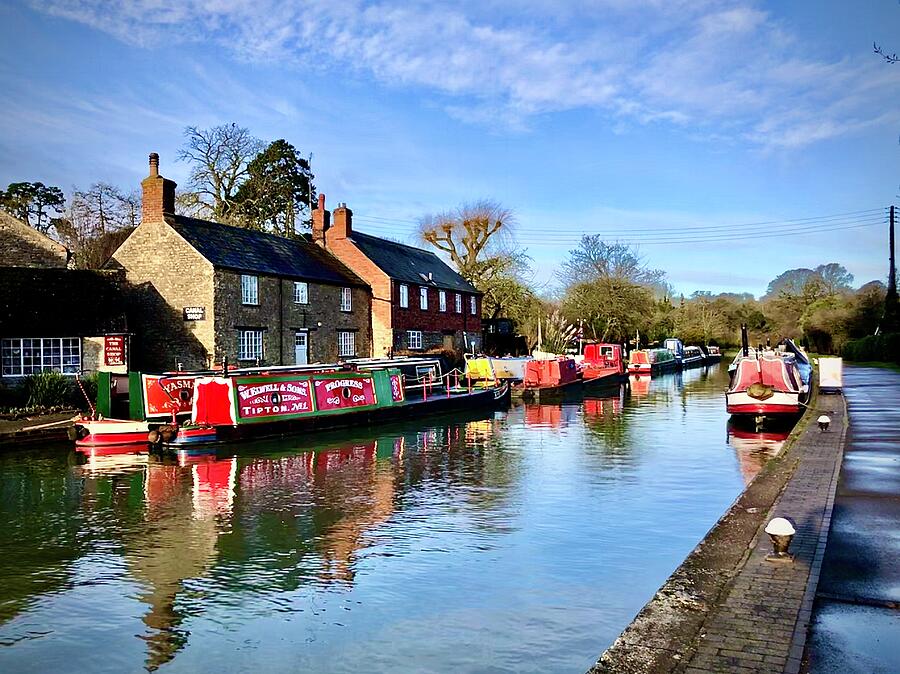 Winter Canal Photograph by Gordon James