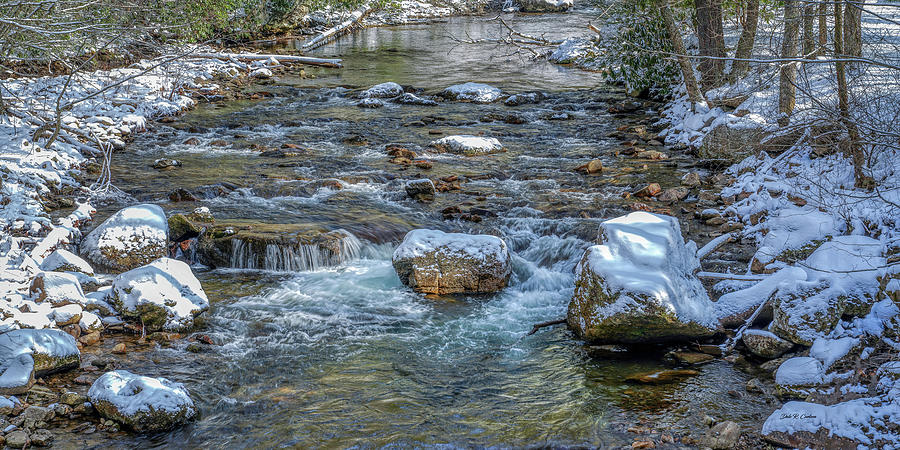 Winter Cascades Photograph by Dale R Carlson