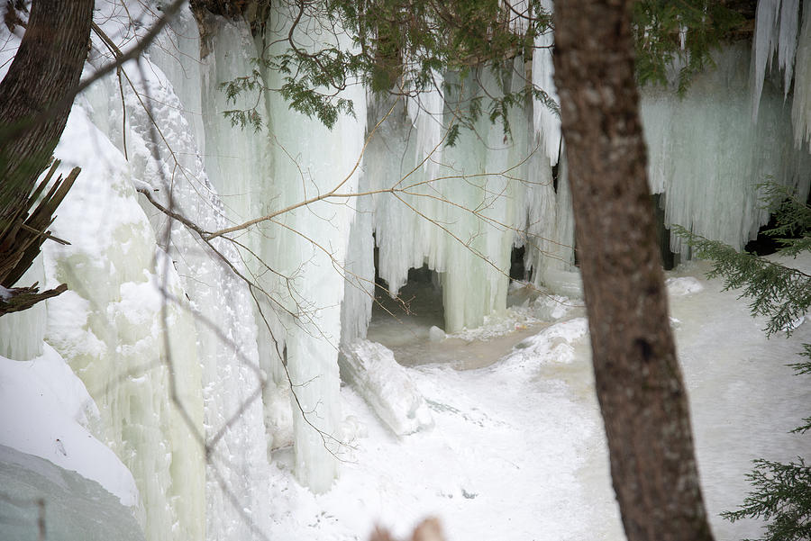 Winter Caves Photograph