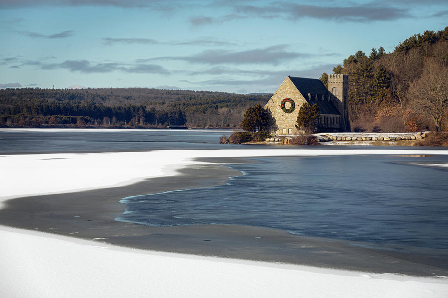 Winter Church Photograph by Brian Hale