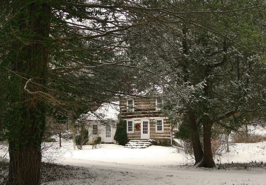 Winter Cottage  Photograph by Gordon Beck