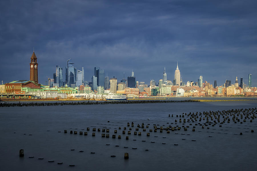 Winter Day At The NYC Skyline Photograph by Susan Candelario