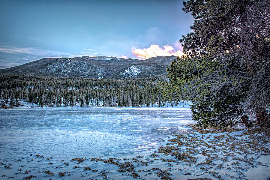 Winter Day in Rocky Mountain National  Park Photograph by Douglas Wielfaert
