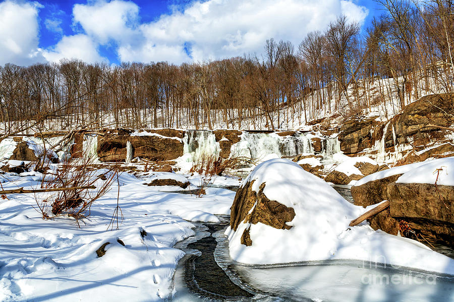Winter Day in the Hudson Valley Photograph by John Rizzuto