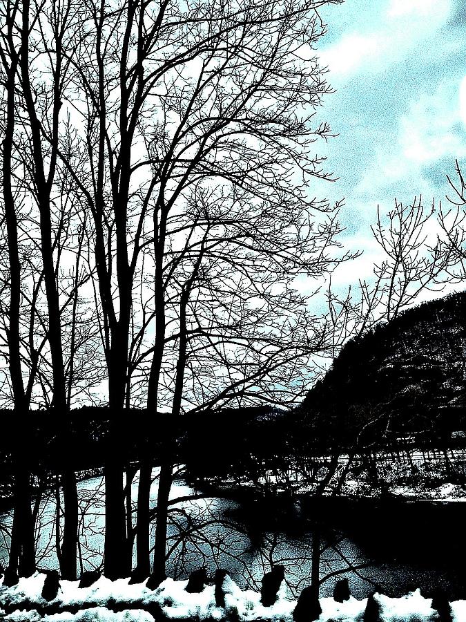 Winter Delaware River Photograph by Femina Photo Art By Maggie