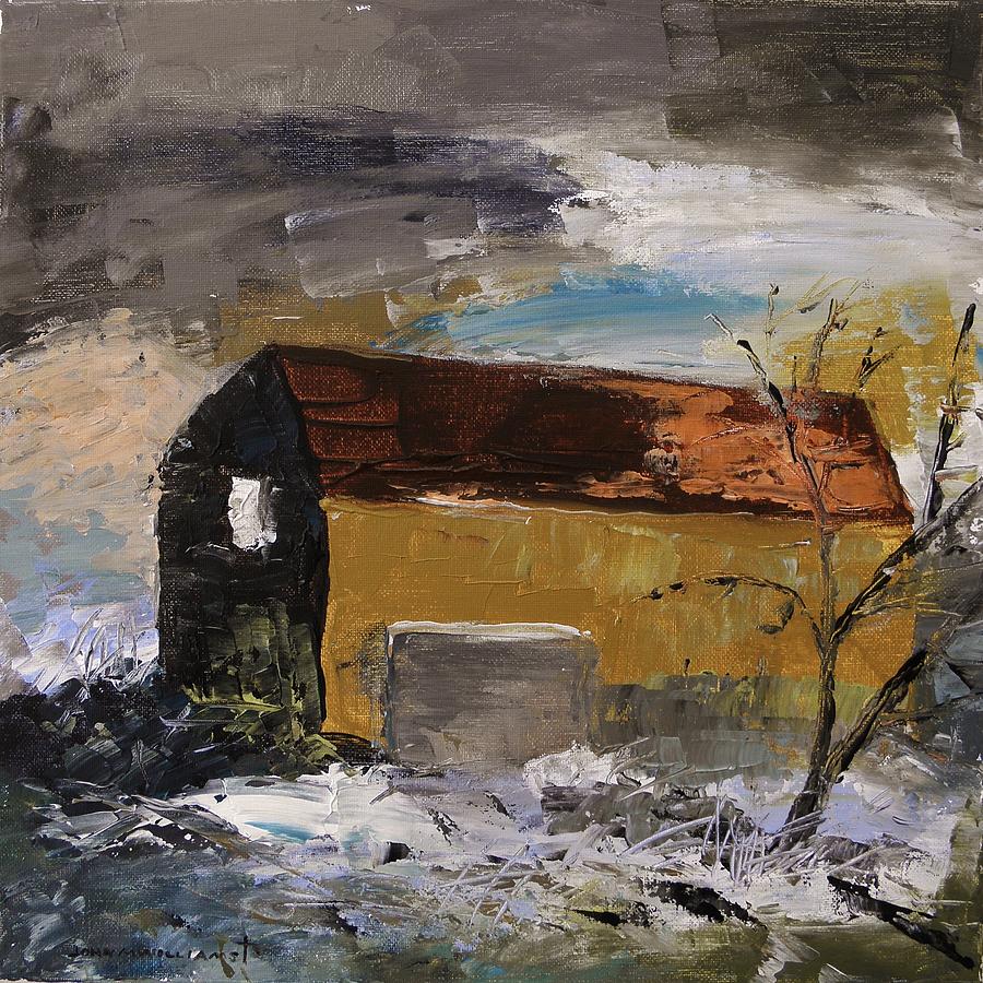 Winter Dusk Painting by John Williams