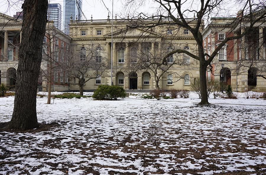 Winter Grounds Of Osgoode Hall Photograph