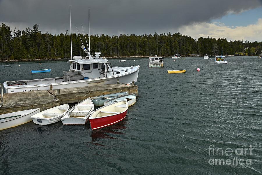 Winter Harbor Photograph by Steve Brown