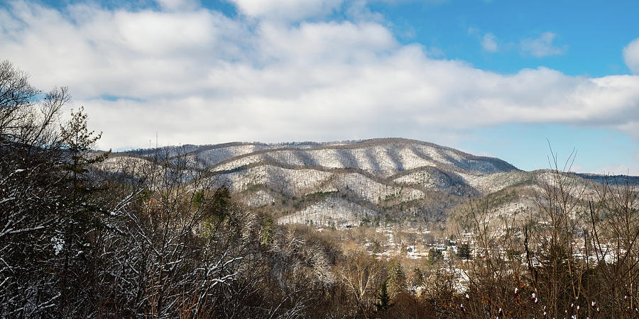 Winter Hills in the Blue Ridge Mountains 2x1 Photograph by William Dickman
