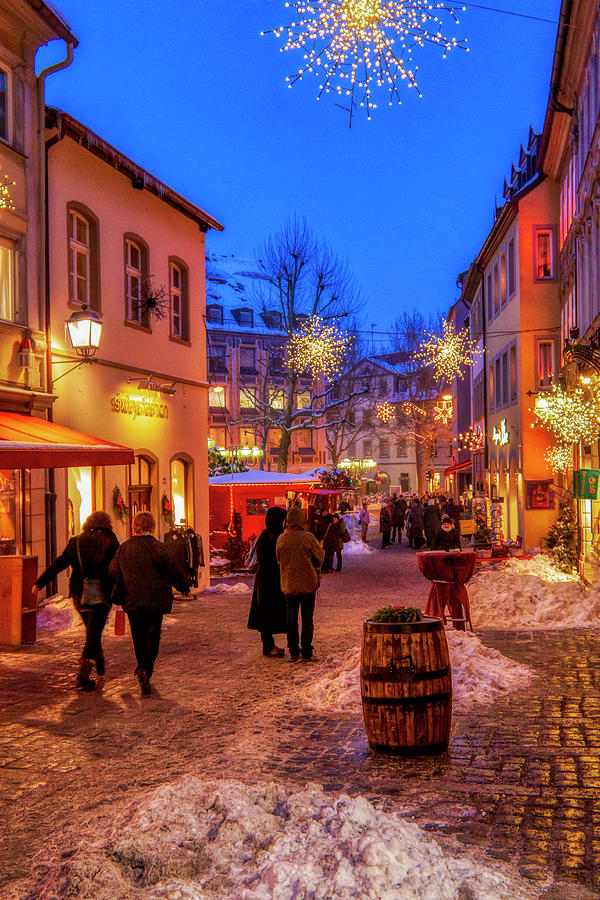Winter Holidays in Bamberg Photograph by Tatiana Travelways