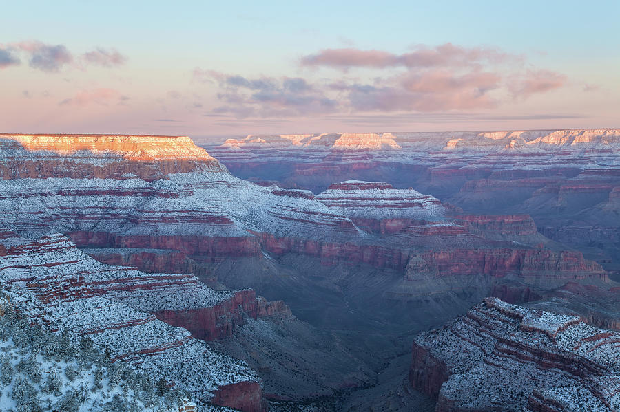 Winter in Canyon Photograph by Jonathan Nguyen