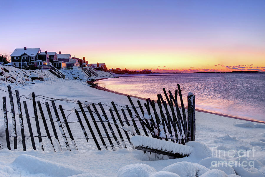 Winter in Hyannis on Cape Cod Photograph by Denis Tangney Jr - Fine Art ...