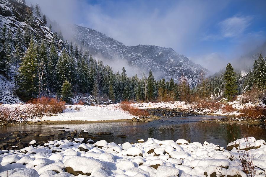 Winter in Leavenworth Photograph by Lynn Hopwood