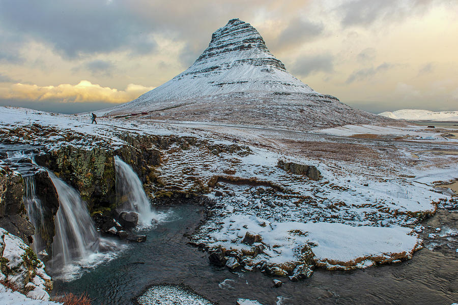Winter in Kirkjufell Photograph by Dubi Roman