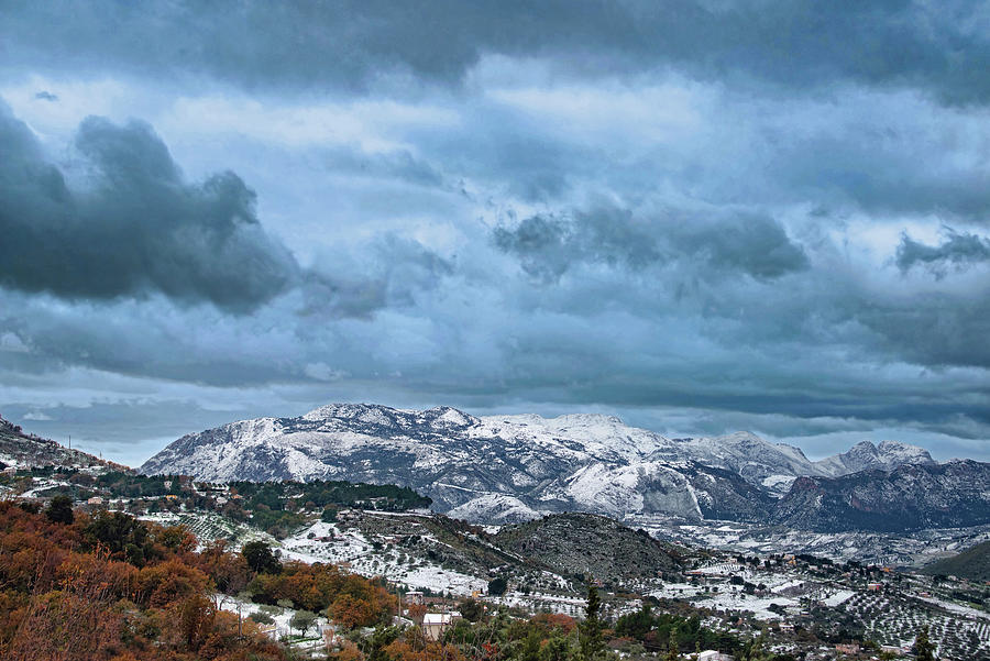Winter in Sicily Photograph by Irmgard Hartmann Fine Art America