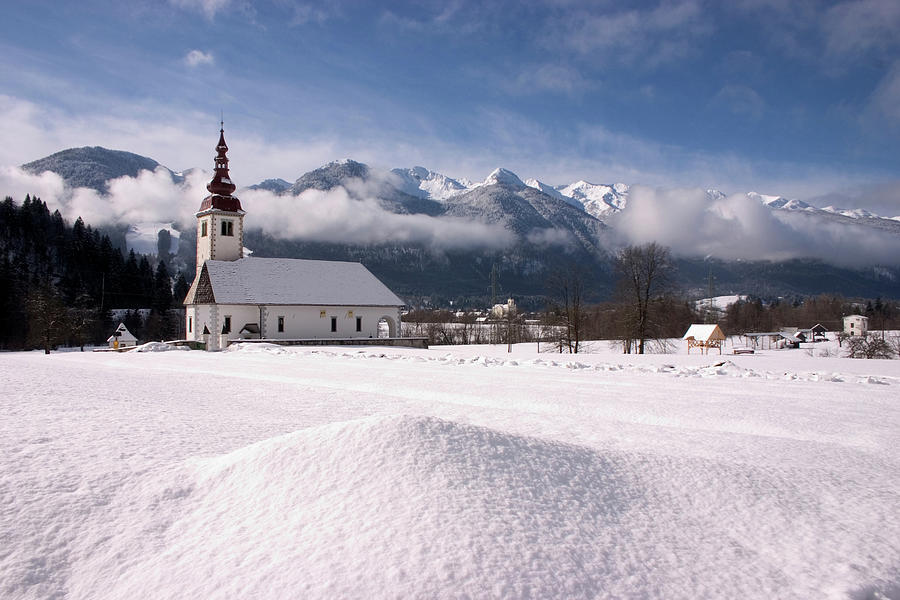 Winter in the Bohinj Valley Photograph by Ian Middleton
