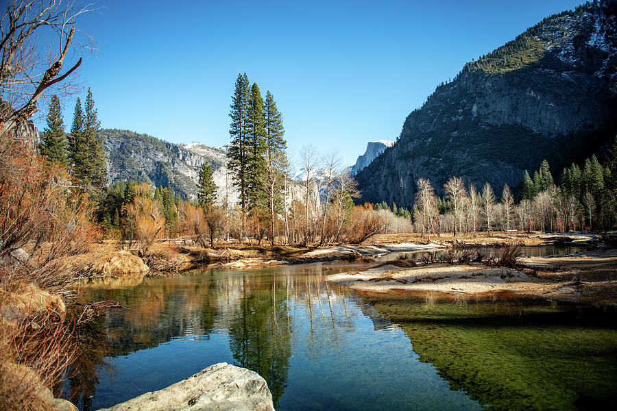 Winter in Yosemite Photograph by Aileen Savage