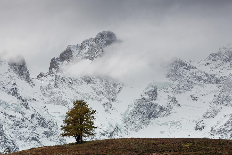 Winter is coming - 2 - French Alps Photograph by Paul MAURICE