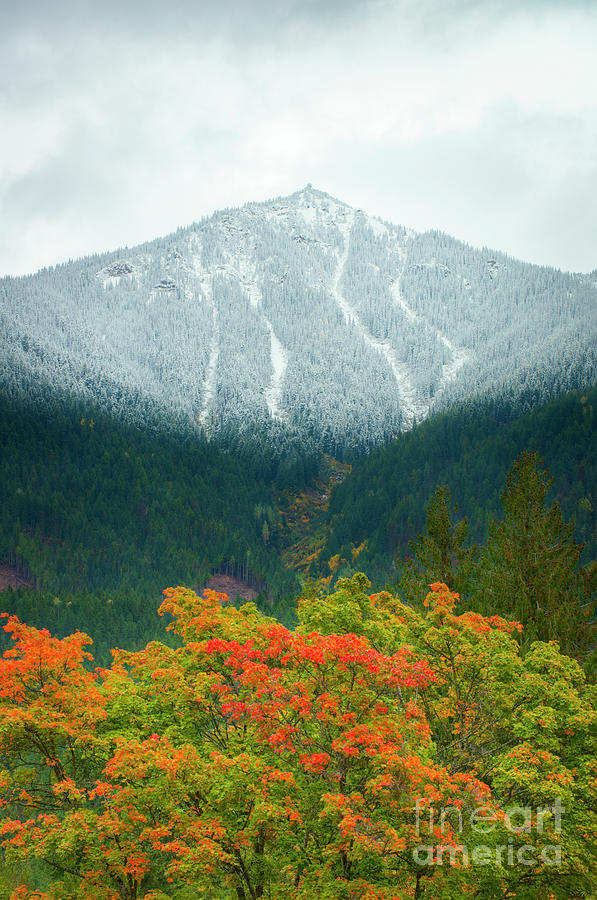 Mountain Photograph - Winter is Coming by Jennylynn Fields Mountain Photograph - Winter is Coming by Jennylynn Fields