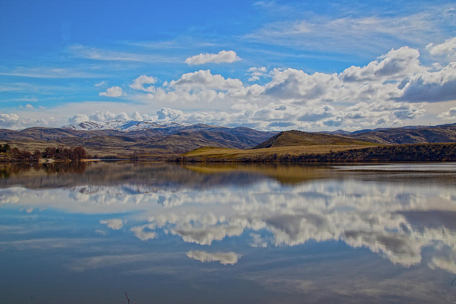 Winter Lake Photograph by Dart Humeston
