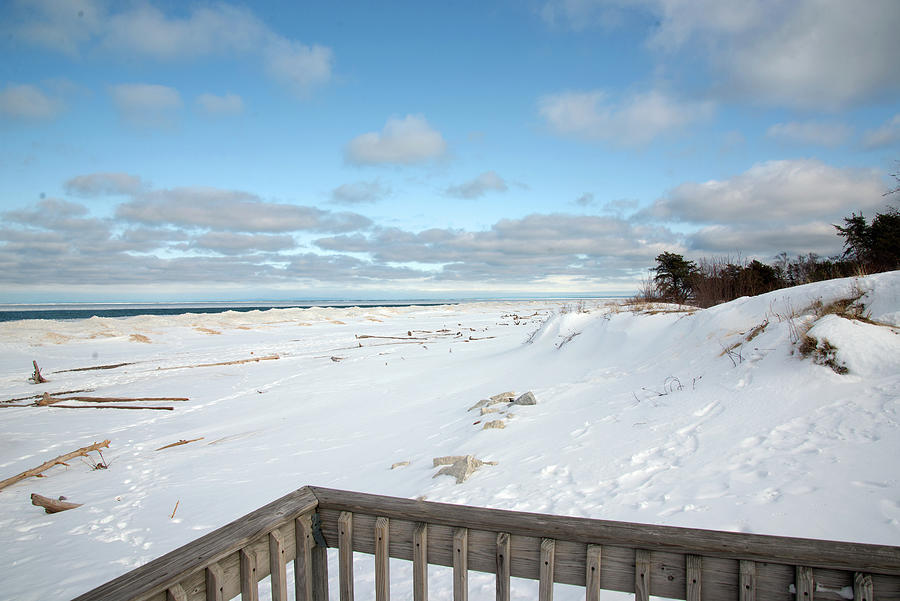 Winter Lake Superior Photograph