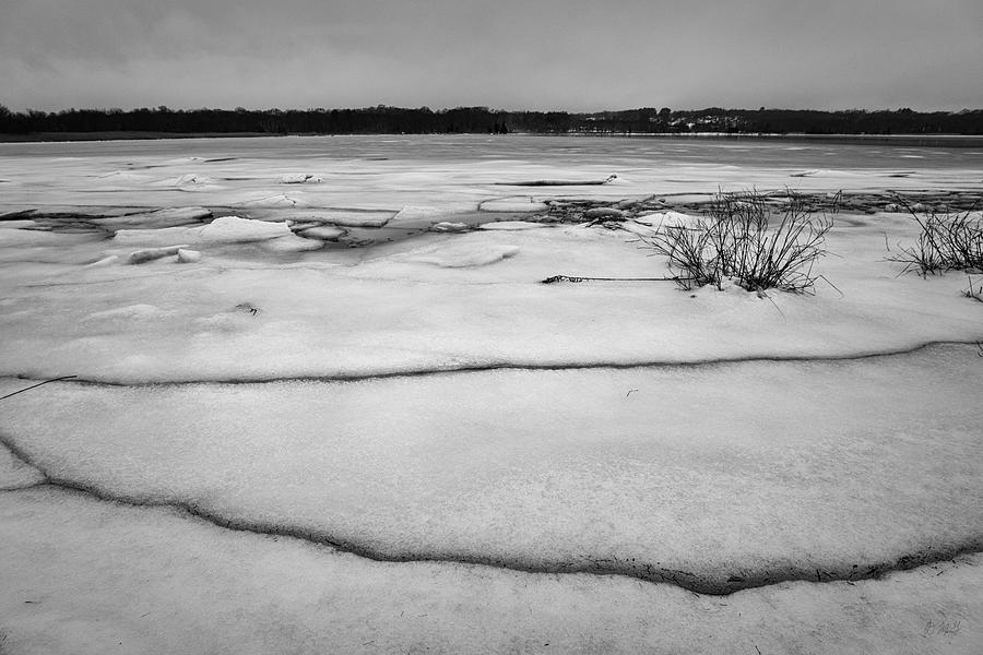 Black And White Photograph - Winter Landscape XIII BW by David Gordon