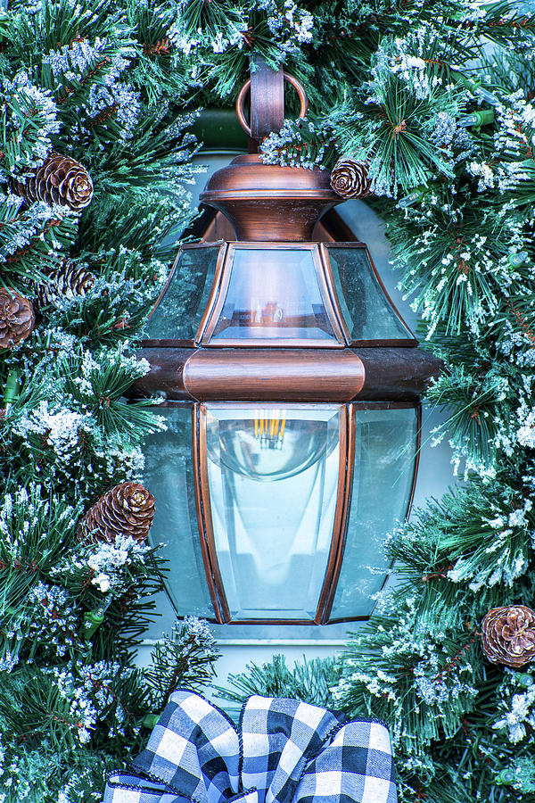 Winter Lantern Photograph by Mary Ann Artz