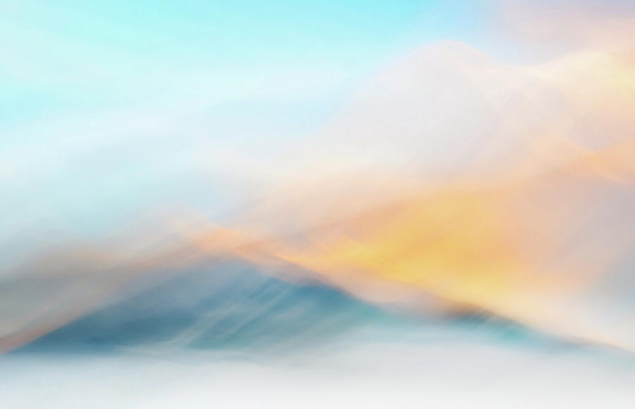 Winter Light on Idaho Peak Photograph by Ursula Abresch