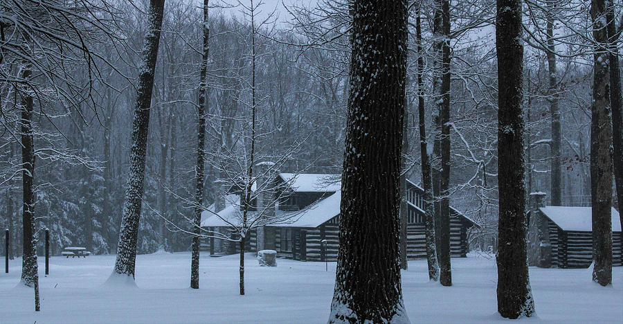 Winter Photograph - Winter Lodge 3 by David Kipp