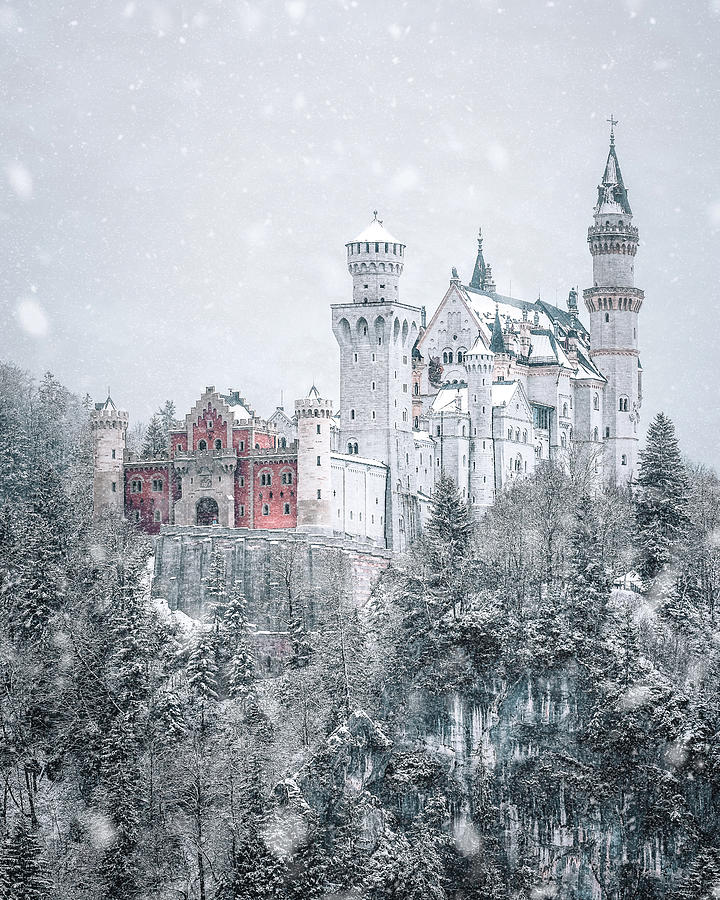 Winter Magic - Neuschwanstein Castle - Germany Photograph by Mark ...